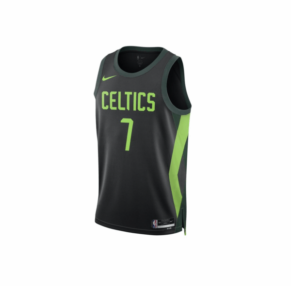 Camiseta Nike Dri-FIT NBA Jaylen Brown Boston Celtics 2024/25 City Edition Swingman FQ4335 010