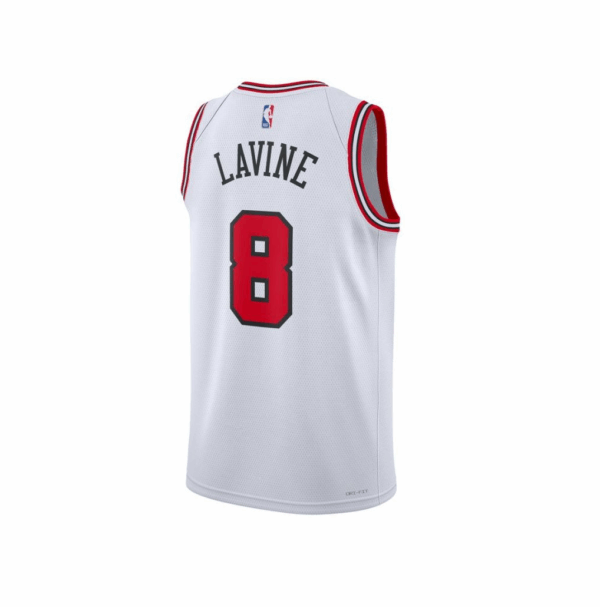 Camiseta Nike Dri-FIT NBA Chicago Bulls Association Edition 2022/23 Swingman DN2072 100 - Imagen 2