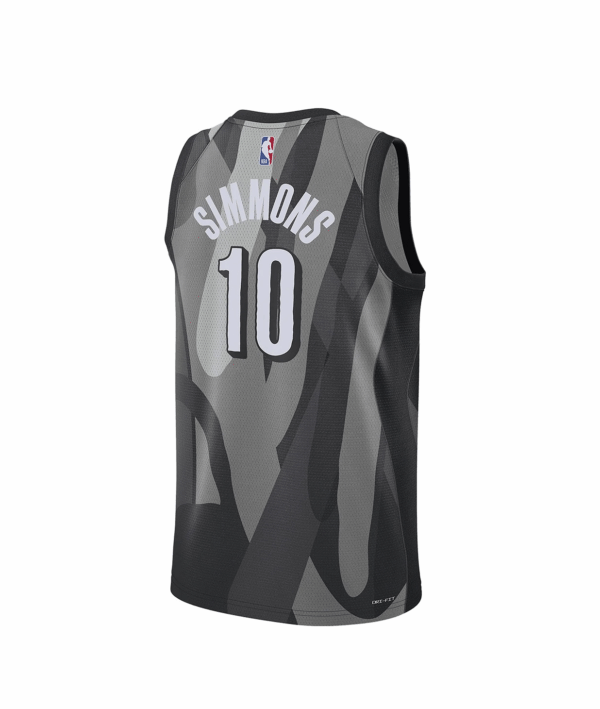 Camiseta Nike de Ben Simmons, edición ciudad de los Brooklyn Nets 24/25 FQ4334 008 - Imagen 2